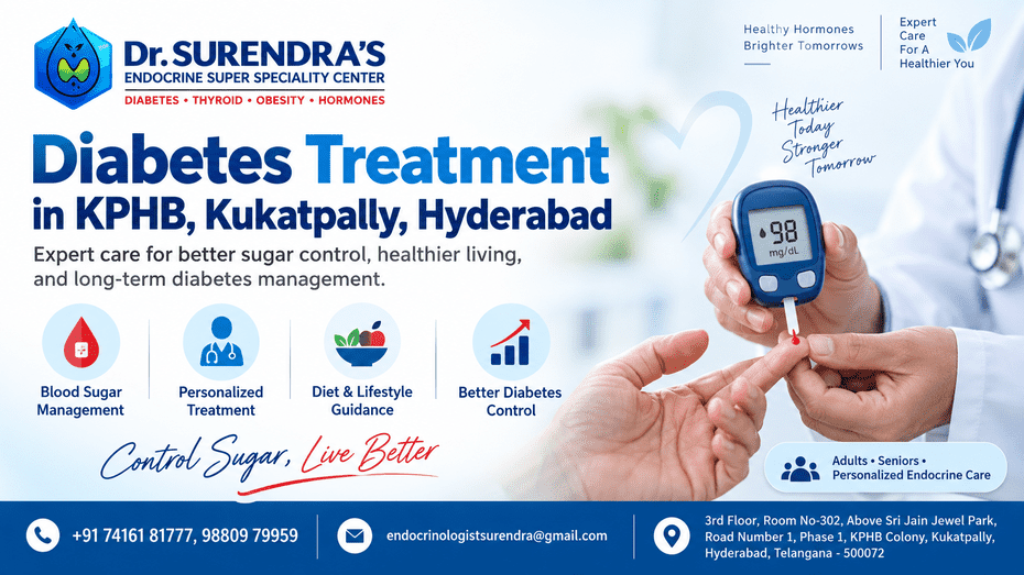 Diabetes Treatment in KPHB, Kukatpally, Hyderabad